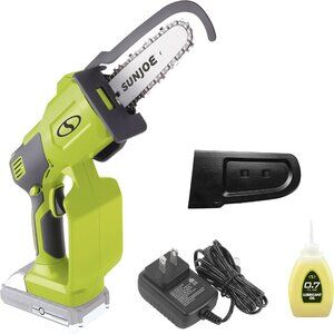 Sun Joe Cordless Cordless Mini Chainsaw Pruner 24 Volt – NEW